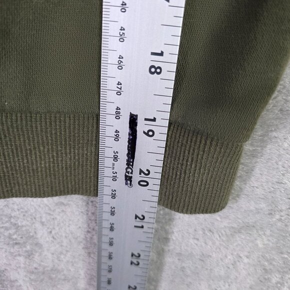 Boys Kids Nike Olive Green Hoodie Cotton Blend Casual Wear Long Sleeve Size L - Picture 7 of 8